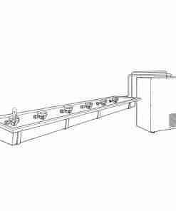 Alternative view of Commercial IC1000 60 Litre Drinking Water Cooler / Chiller