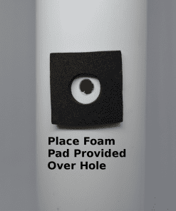 Drain-clamp-foam-pad