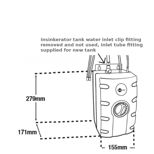 Insinkerator-tank