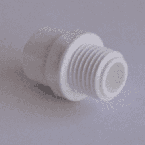 Straight Adaptor 1/4" tube x 1/4" NPT - Image 2