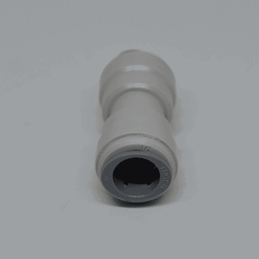 1/2" tube x 1/2" tube connector