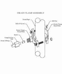 Water Filter Drain Clamp