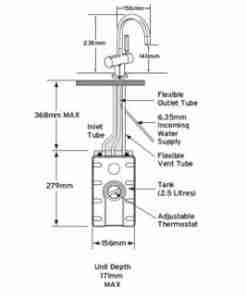 Insinkerator HC3300 Boiling & Ambient Water Tap