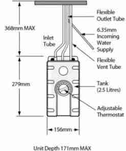 Insinkerator HC1100 Steaming Hot & Ambient Water Tap