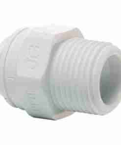 John Guest Straight Adaptor 1/4" tube x 1/4" NPT