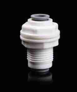 Tiger Straight Adaptor 1/4" tube x 1/4" NPT