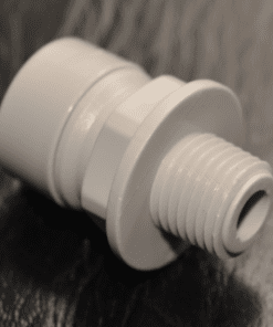 Tiger Straight Adaptor 3/8" tube x 1/4" NPT Male