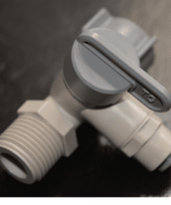 Isolating Valve 1/2" Female X 1/2" Male to 1/4" Tube