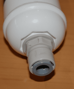 Insinkerator compatible inline water filter change over kit