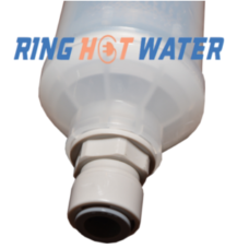 Insinkerator compatible deluxe inline water filter change over kit