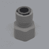 tap Adapter 3/8" tube x 7/16" NPT Female