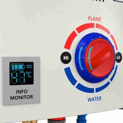 joolca-instant-gas-heater-display