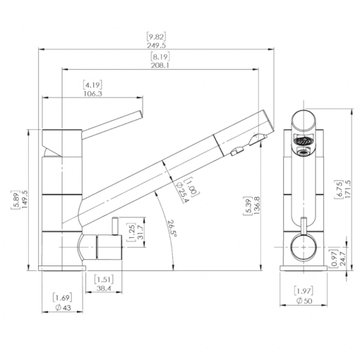 3 Way Mixer Tap - Image 2
