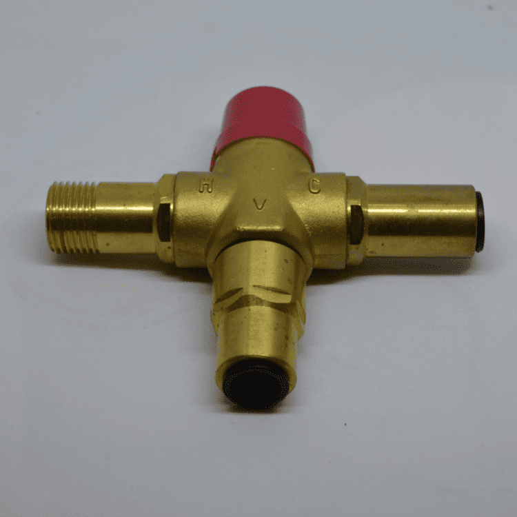 caravan hot water tempering valve push on tempering valve push on valve