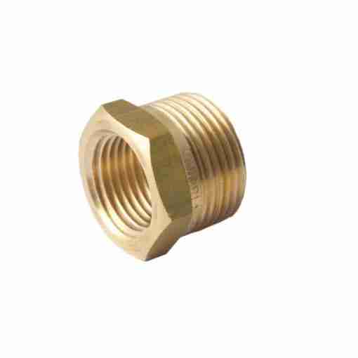 1" x 3/4" Brass Reducing Bush