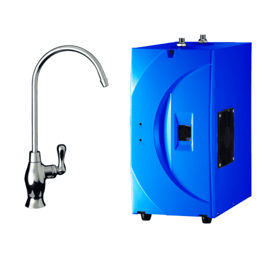 Chilled water dispenser under sink