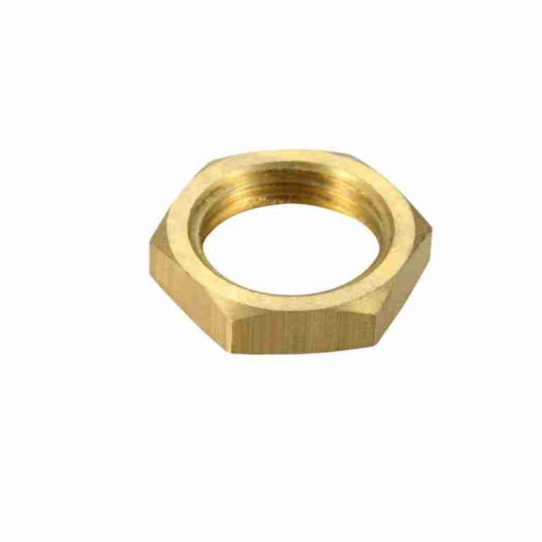 1/4" brass lock nut 1/4" Brass hexagon lock nut bunnings brass lock