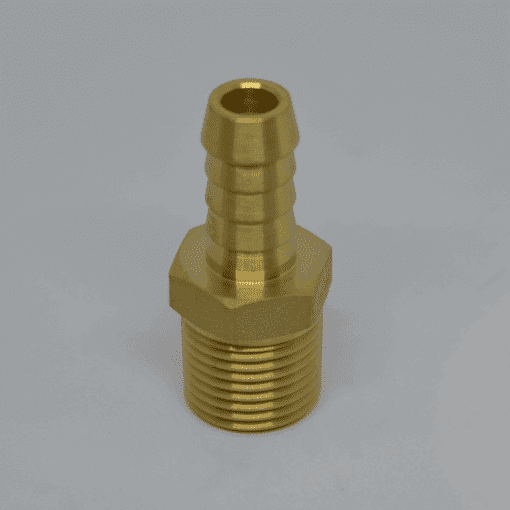 1/2" Male x 1/2" Brass Hose Barb