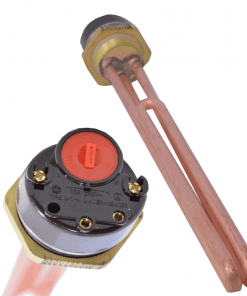 R-T-M Electric hot water thermostat and element