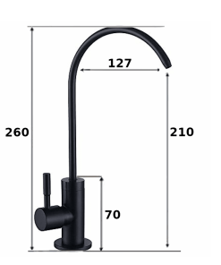 Alternative view of Water Filter Tap Black