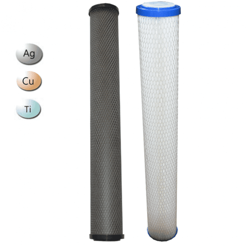20" Nano Silver Water Filter Set