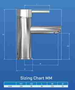Alternative view of Pino Basin Mixer Tap