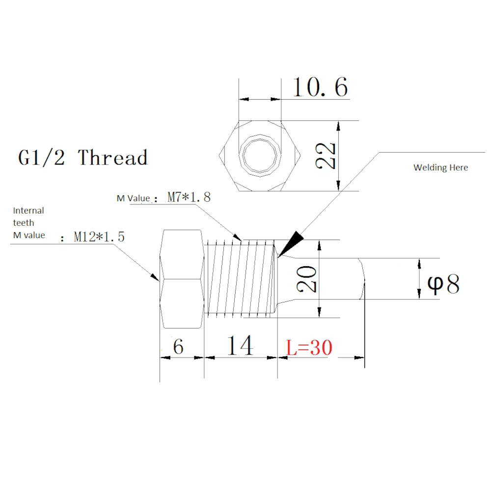 Hot Water Tank Sensor Tube - Image 3