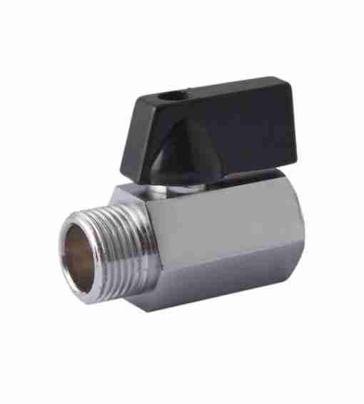 1/4" Mini Brass Ball Valve