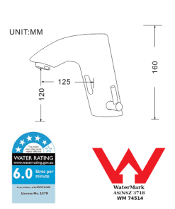 Alternative view of Mixer Sensor Tap