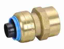 Quickpex Union 1/2" Tube X 1/2" Female