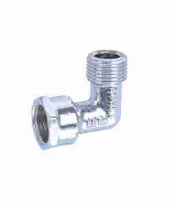 1/2" Chrome Plated Threaded Elbow