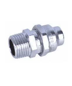 Chrome Plated Brass 1/2" x 1/2" Flared