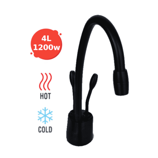 Everboil 4BC Black 1.2 Boiling Chilled Tap - Image 2