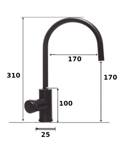 Everboil 2BR Black Boiling Water Tap 02