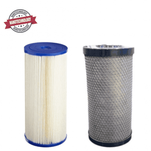 Big Blue Nano Silver Water Filter Set
