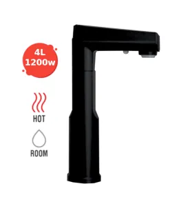 Alternative view of Everboil 2BA black boiling water tap