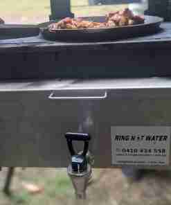 Alternative view of Kings Wood-Fired Water Boiler Tap