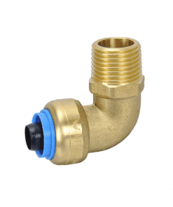 Quickpex Elbow 1/2" Tube X 1/2" Male