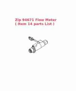 Alternative view of Zip 94671 Flow Meter