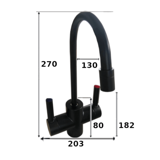 Campatible Insinkerator Black Tap - Image 2