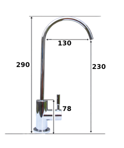Alternative view of Water Filter Tap (Plastic)