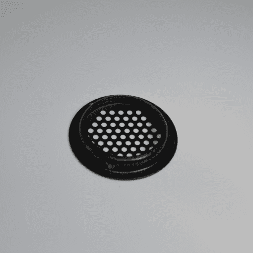 Kitchen Air Vent Cover Flat Black