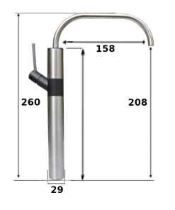 Water Filter Tap Stainless Steel 02
