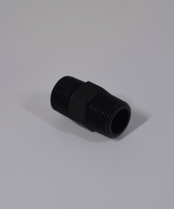 3/8" Plastic Hex Nipple