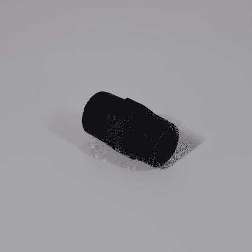 3/8" Plastic Hex Nipple