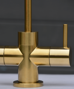 Brushed Gold Dual Water Filter Tap 03