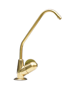 Brushed Gold Fin Water Filter Tap 02