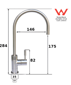 Brushed Nickel Filter Tap 01