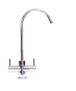 Chrome Dual Water Filter Tap 01
