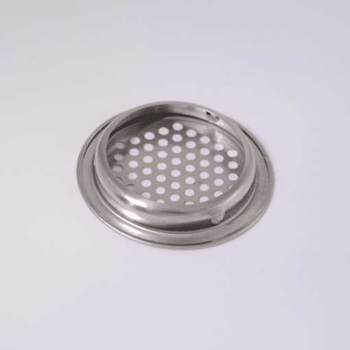 Kitchen Air Vent Cover Flat Chrome 02